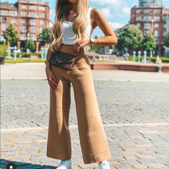 Last1🔥Zara knit culottes bloggers favorite - Picture 2 of 8